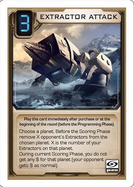 Cover image of Metallum: Extractor Attack board game