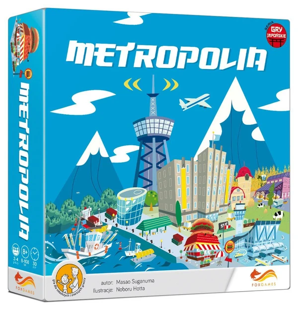 Cover image of Metropolia board game
