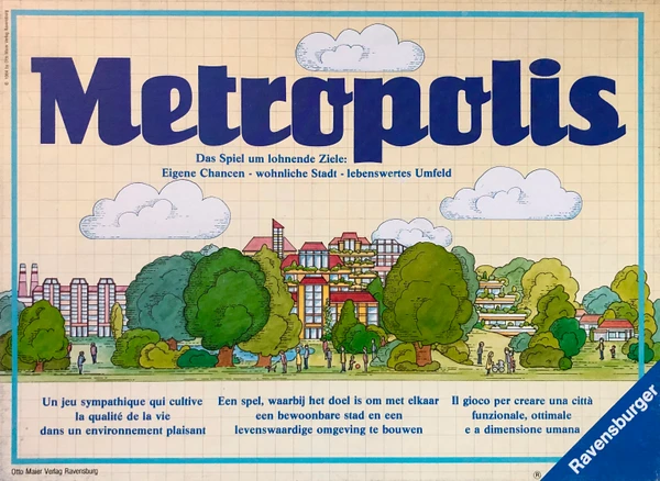 Cover image of Metropolis board game