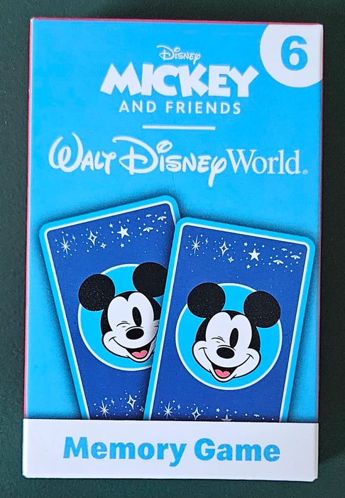 Cover image of Mickey and Friends Walt Disney World: Memory Game board game