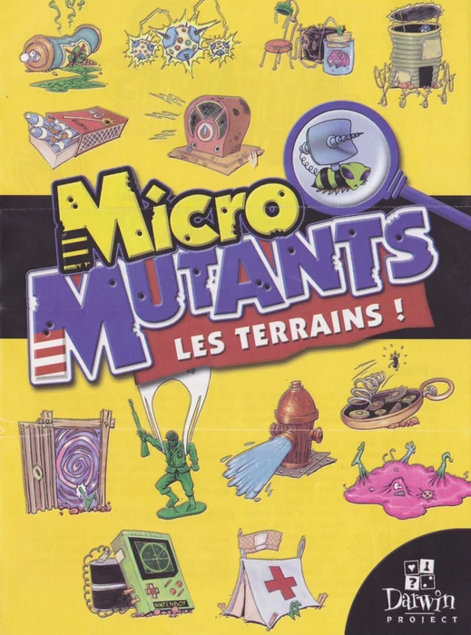 Cover image of Micro Mutants: Les Terrains! board game