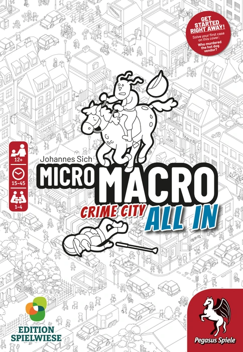 Cover image of MicroMacro: Crime City – All In board game