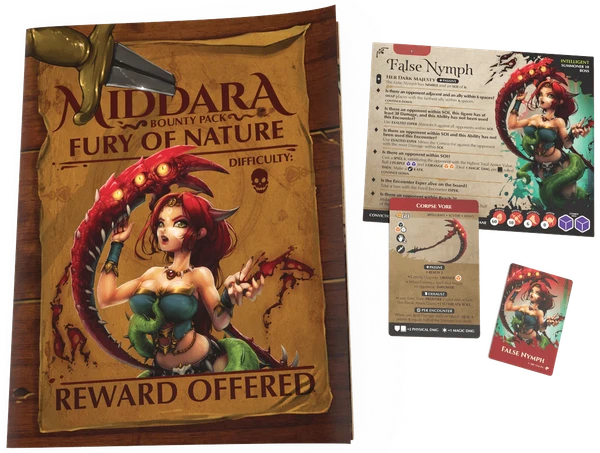 Cover image of Middara: Fury of Nature board game