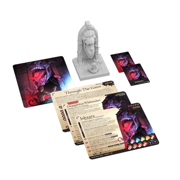 Cover image of Middara: Jahzara, Deaspiritus Wishmaker Resin Kit board game