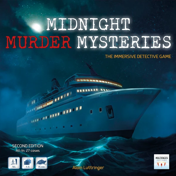 Cover image of Midnight Murder Mysteries: Second Edition board game