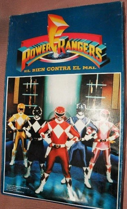 Cover image of Mighty Morphin Power Rangers The Good Against Evil Game board game