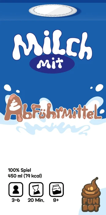 Cover image of Milch mit Abführmittel board game