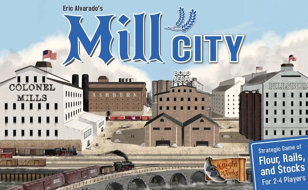 Cover image of Mill City board game