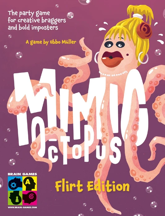 Cover image of Mimic Octopus: Flirt Edition board game