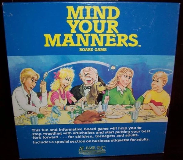 Cover image of Mind Your Manners board game