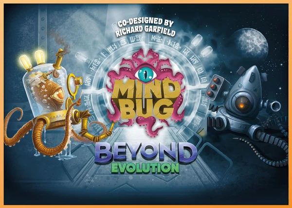 Cover image of Mindbug: Beyond Evolution board game