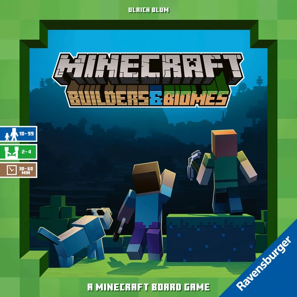 Cover image of Minecraft: Builders & Biomes board game