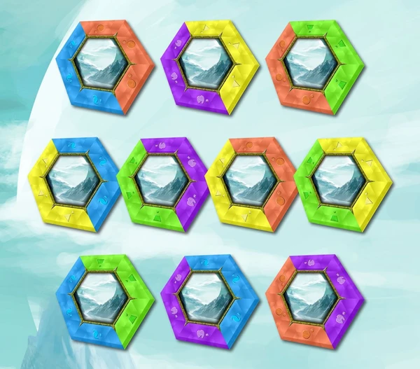 Cover image of Mines of the Sacred Dragon: Tile Exp Set #3 board game