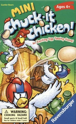 Cover image of Mini Chuck-it Chicken! board game