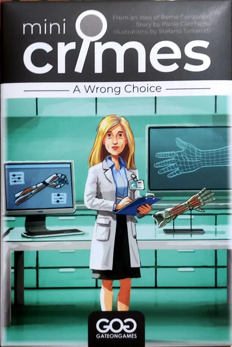 Cover image of Mini Crimes: A Wrong Choice board game
