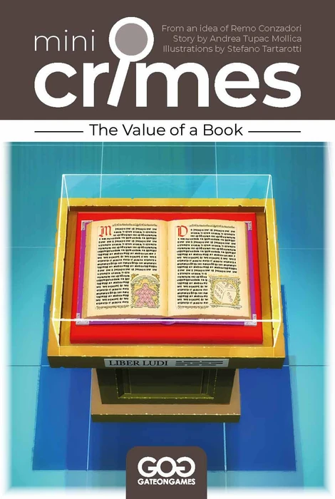 Cover image of Mini Crimes: The Value of a Book board game