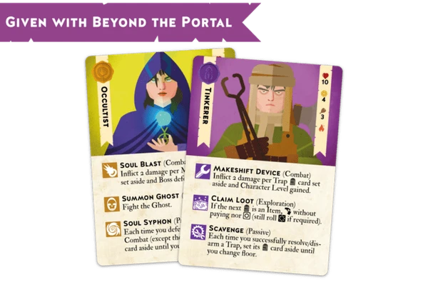 Cover image of Mini Rogue: The Occultist and The Tinkerer board game