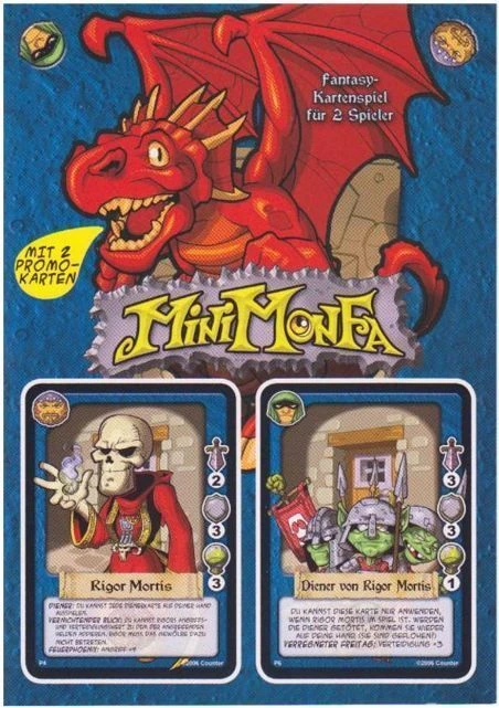 Cover image of MiniMonfa: 2 promo cards board game