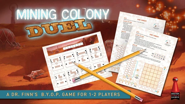 Cover image of Mining Colony Duel board game