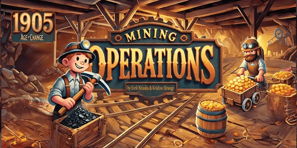 Cover image of Mining Operations board game
