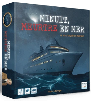 Cover image of Minuit, Meurtre en Mer board game