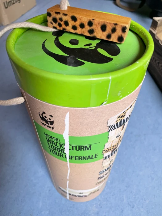 Cover image of Miombo Wackelturm board game