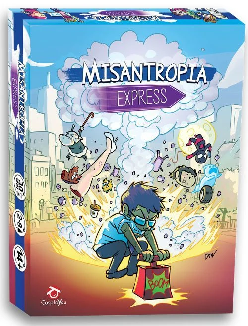 Cover image of Misantropia Express board game