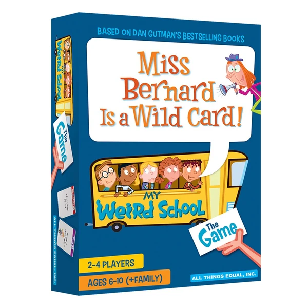 Cover image of Miss Bernard is a Wild Card: My Weird School – The Game board game