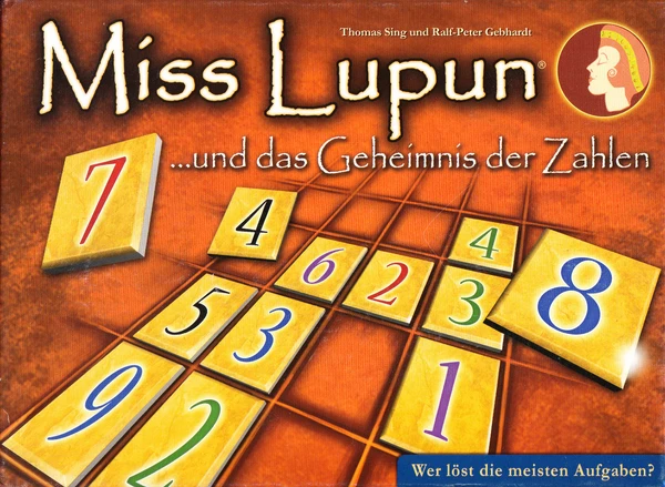Cover image of Miss Lupun…und das Geheimnis der Zahlen board game