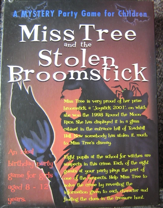 Cover image of Miss Tree and the Stolen Broomstick board game