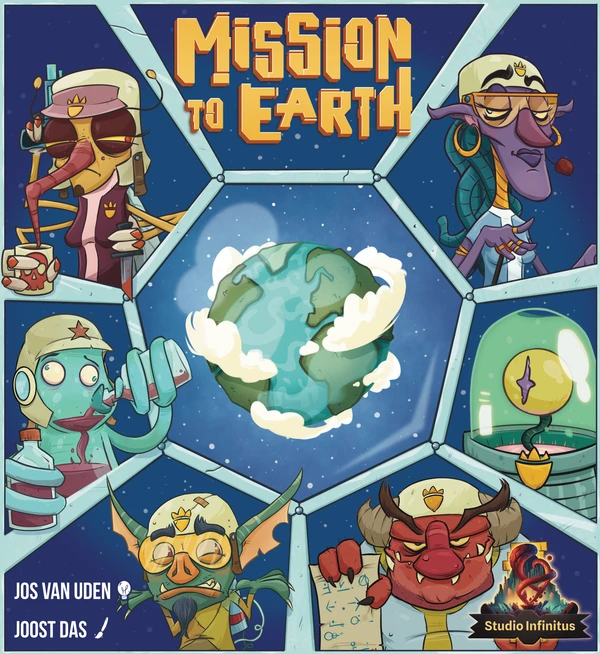Cover image of Mission to Earth board game