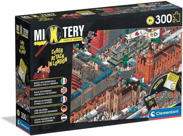 Cover image of Mixtery: Hacking Attack In London board game