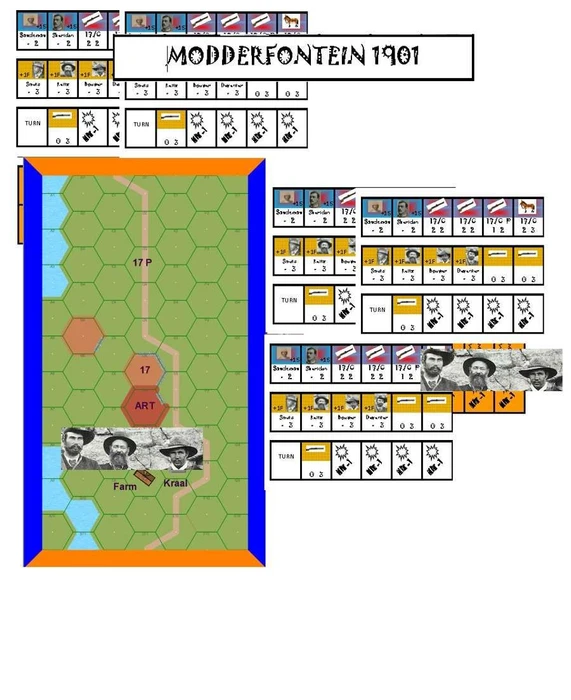 Cover image of Modderfontein 1901 board game