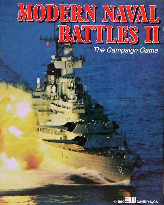 Cover image of Modern Naval Battles II: The Campaign Game board game