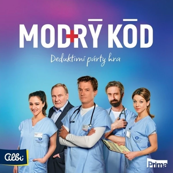 Cover image of Modrý kód board game