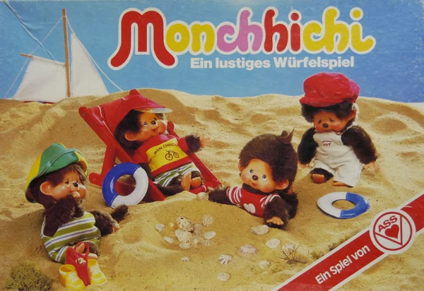 Cover image of Monchhichi: Ein lustiges Würfelspiel board game