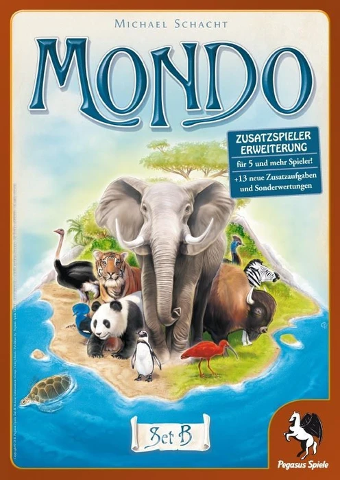 Cover image of Mondo: Zusatzspieler Pack B board game