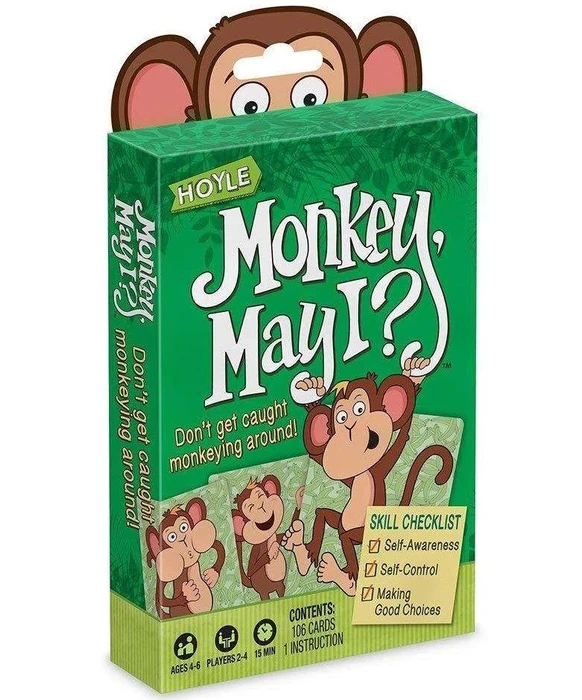 Cover image of Monkey, May I? board game