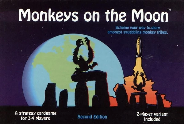 Cover image of Monkeys on the Moon board game