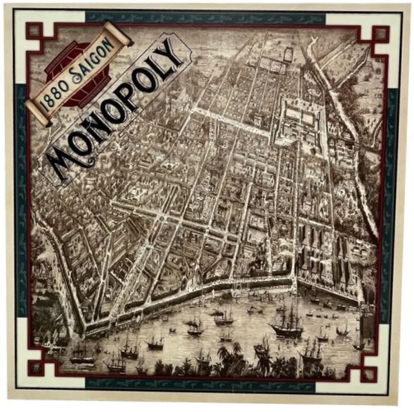 Cover image of Monopoly: 1880 Saigon board game