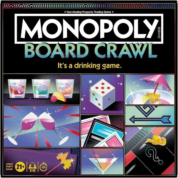 Cover image of Monopoly: Board Crawl board game
