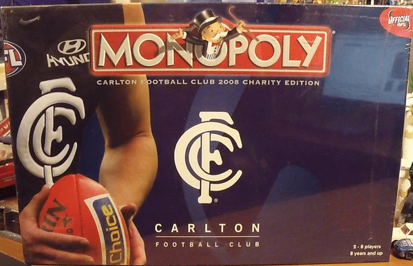 Cover image of Monopoly: Carlton Football Club 2008 Charity Edition board game
