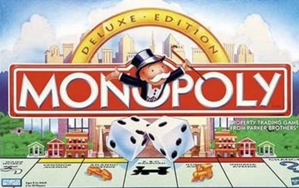 Cover image of Monopoly: Deluxe Edition board game