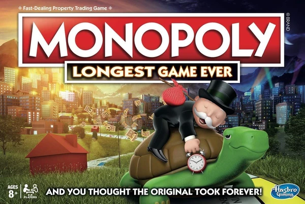 Cover image of Monopoly: Longest Game Ever board game