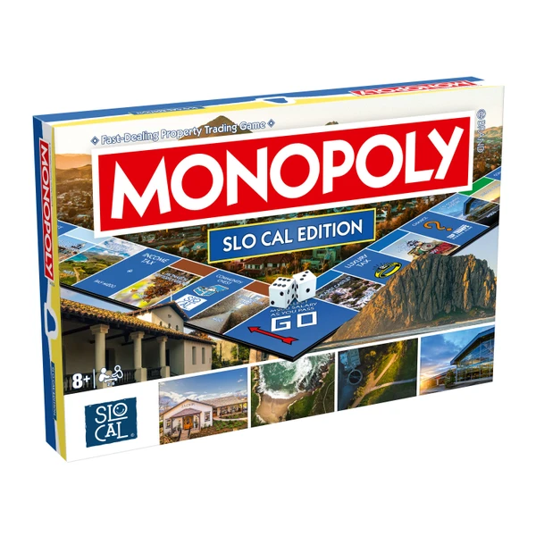 Cover image of Monopoly: SLO CAL Edition board game