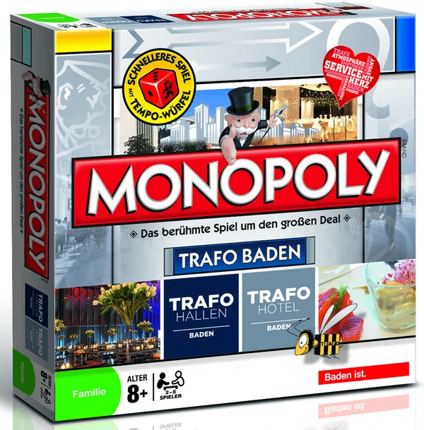 Cover image of Monopoly: Trafo Baden board game