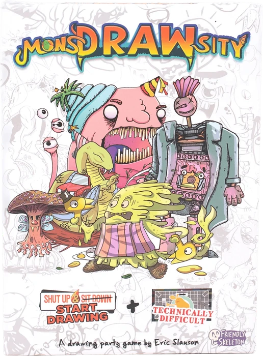 Cover image of MonsDRAWsity: Shut Up & Start Drawing + Technically Difficult board game