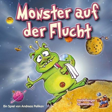 Cover image of Monster auf der Flucht board game