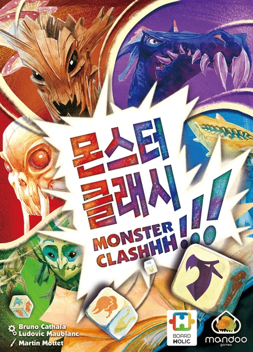 Cover image of Monster Clashhh! board game
