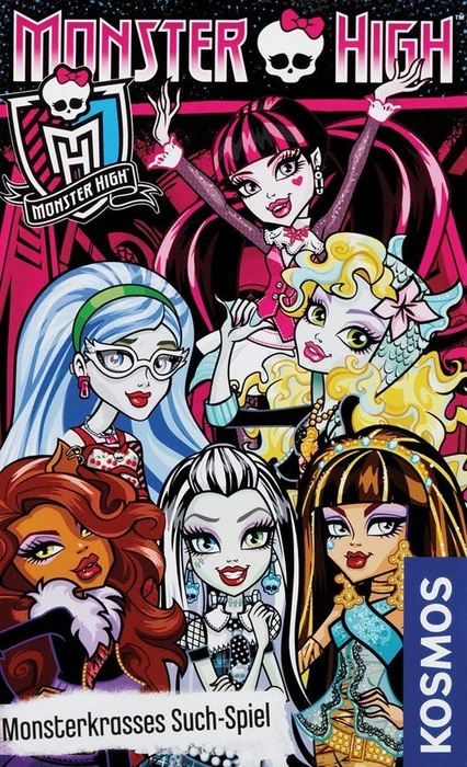 Cover image of Monster High: Monsterkrasses Such-Spiel board game